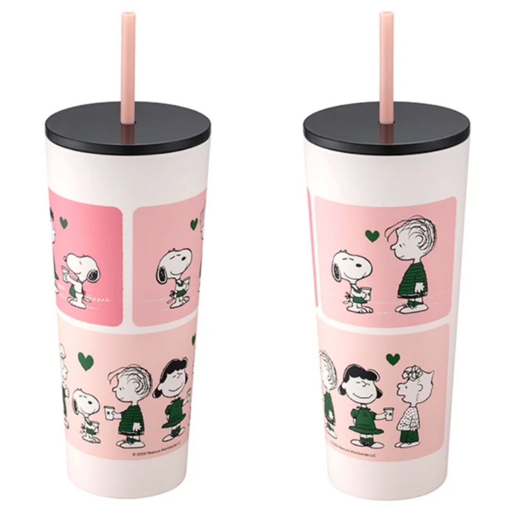 Starbucks + Peanuts 24 oz Straw Cup